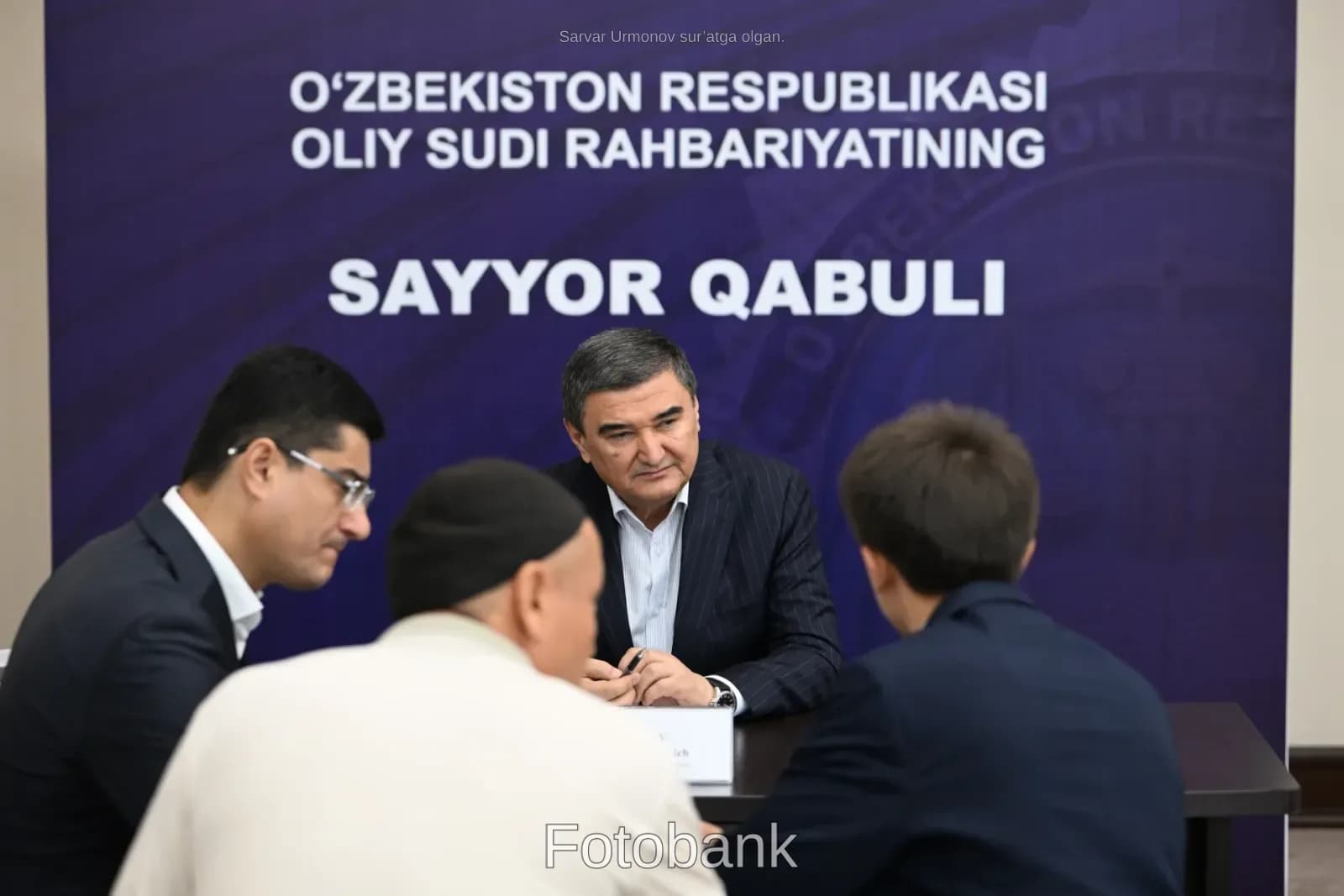 Oliy sud rahbariyati tomonidan o'tkazilayotgan  sayyor qabul