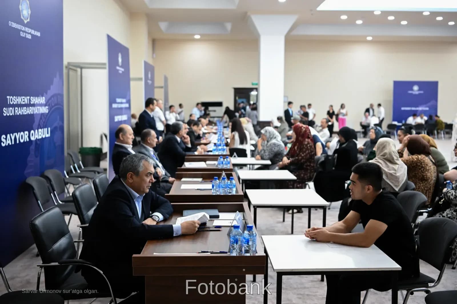 Oliy sud rahbariyati tomonidan o'tkazilayotgan  sayyor qabul