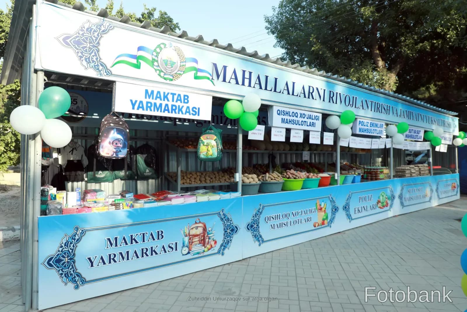 Andijonda arzonlashtirilgan bayramoldi savdo yarmarkalari tashkil etildi