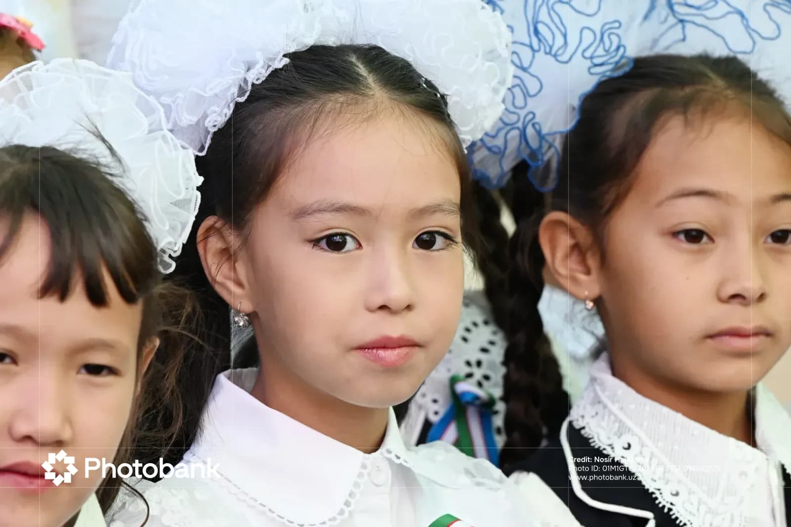 Children posing for a group photo