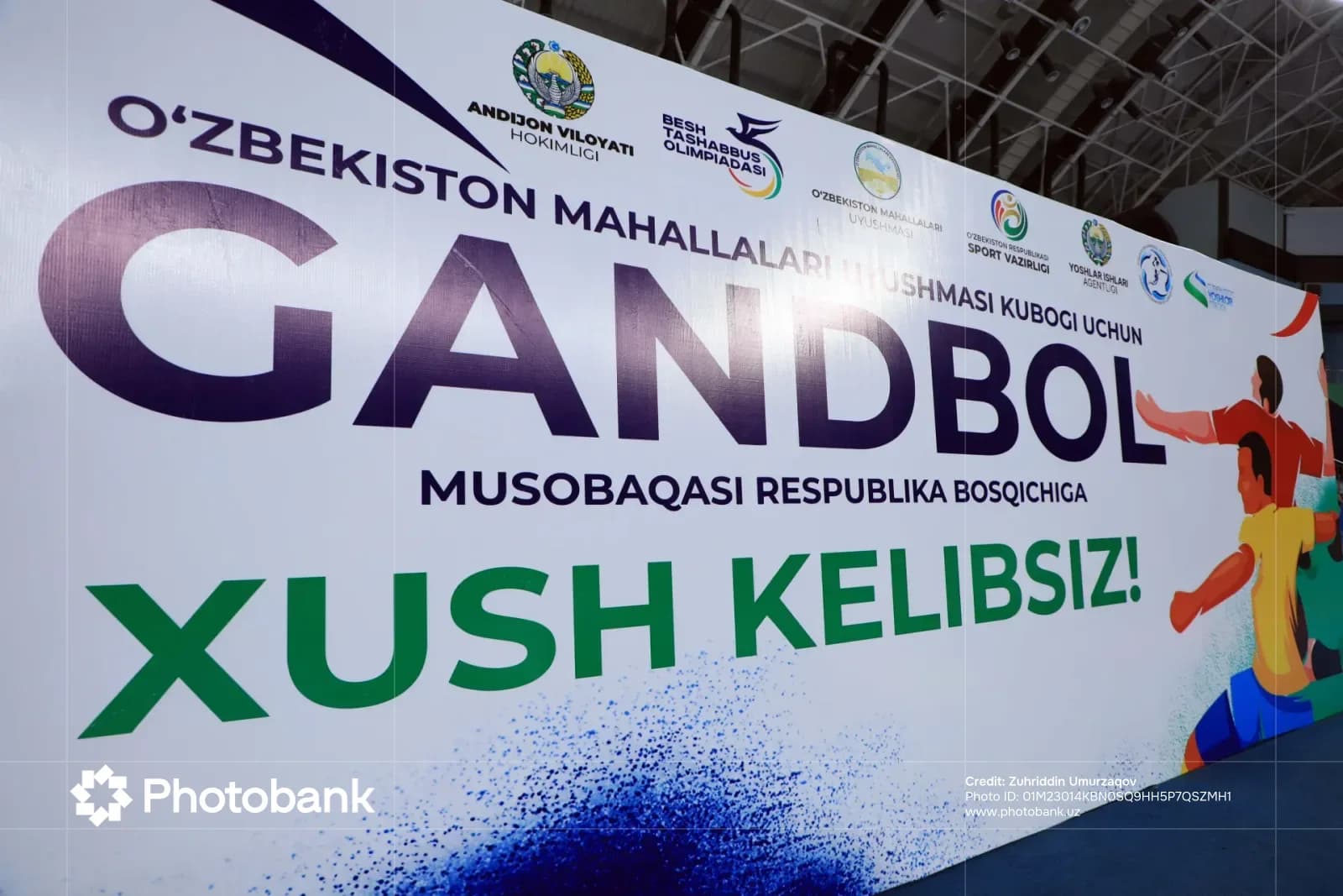 Gandbolchi qizlar Andijonda bellashmoqda