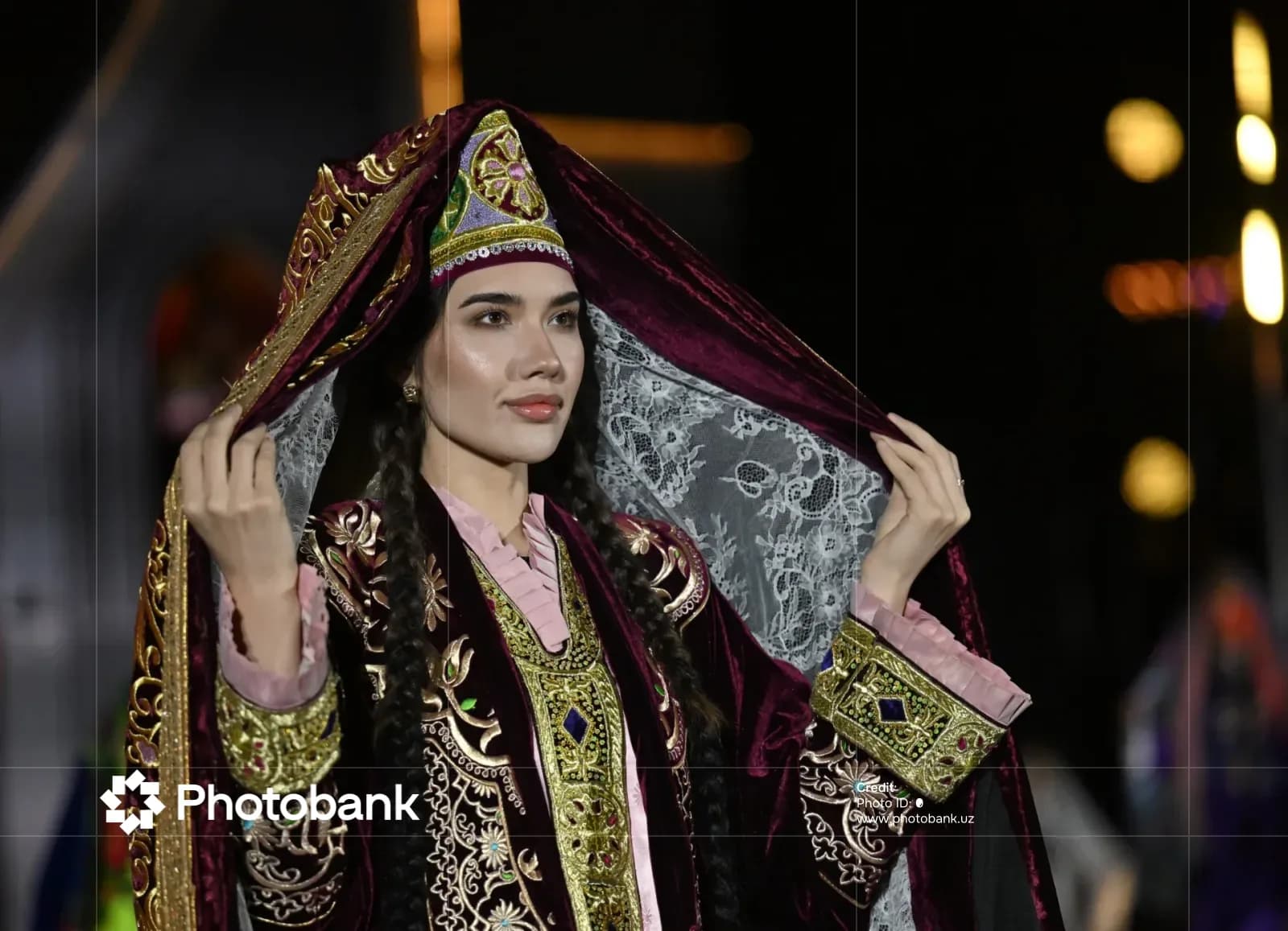 Woman in traditional attire