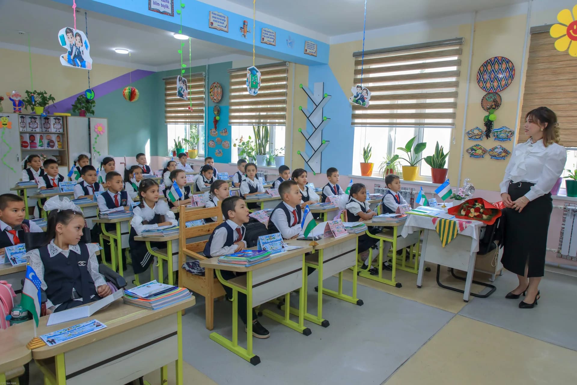 Farg‘onada yangi o‘quv yili boshlandi