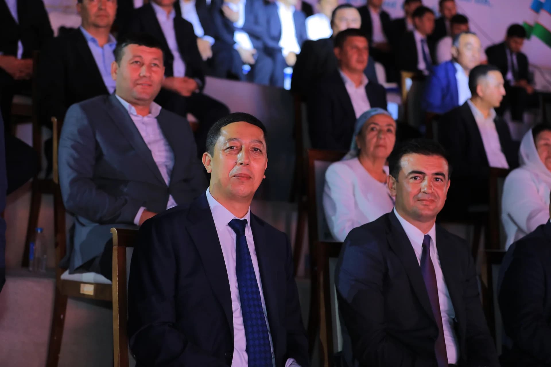 People attending a meeting