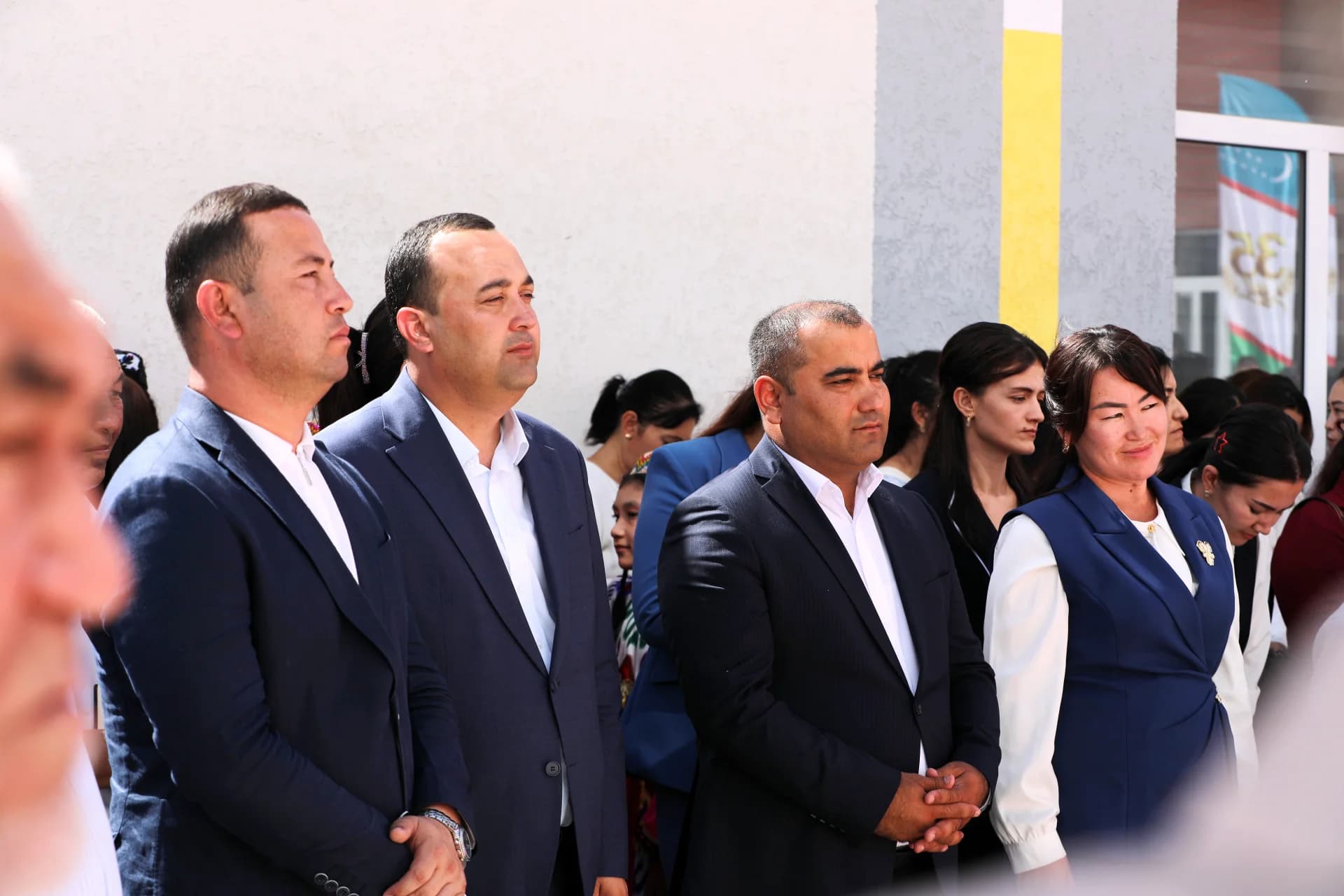 Group of people standing outdoors