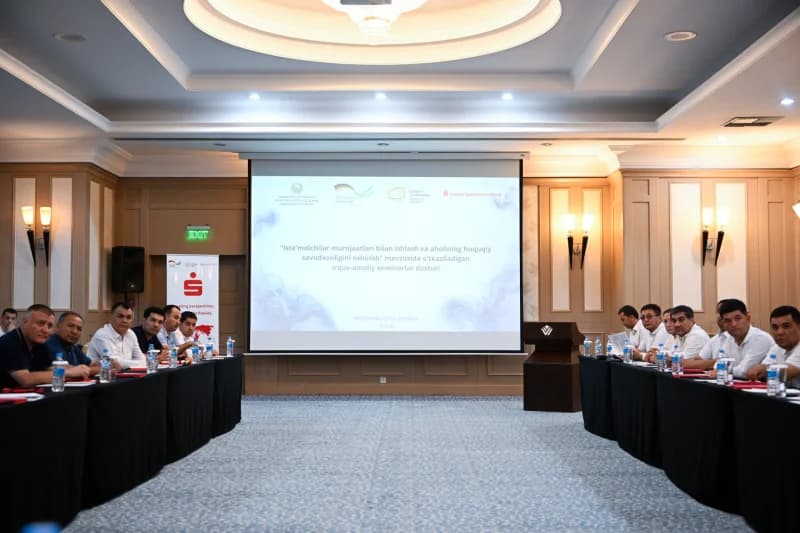 “Iste’molchilar murojaatlari bilan ishlash va aholining huquqiy savodxonligini oshirish” mavzusida o‘quv-amaliy seminar
