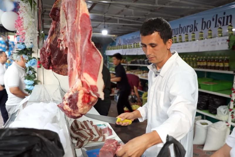 Andijonda arzonlashtirilgan bayramoldi savdo yarmarkalari tashkil etildi - fotosurat 13